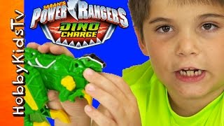 Power Rangers Dino Charge Toy Review with HobbyKids