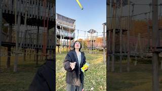 I Tried This Insane Reaction Game at the Park… 99% of People Fail😳😳 #reaction#challenge#catch