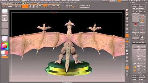 Wyvern Polypaint 3 - ZBrush