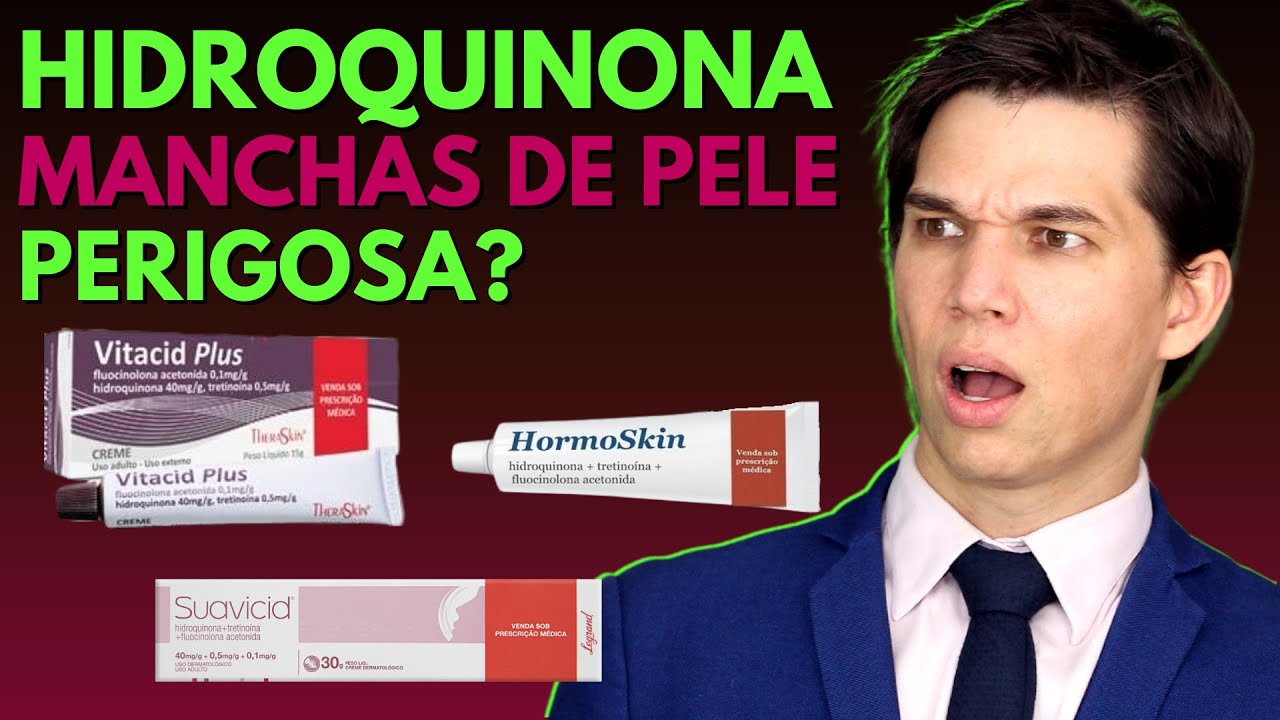 HIDROQUINONA para MANCHAS de Pele! COMO USAR? Clareadores Suavicid