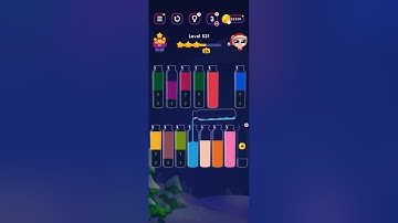 water sort puzzle - Get color level 521