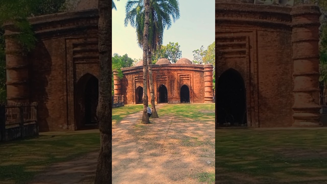 Nine Dome Mosque, Bagerhat #shorts #shortvideo #mosque