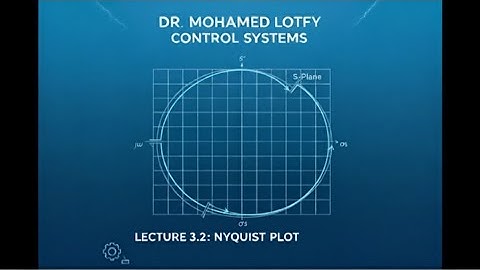 Nyquist plot - Lecture 3.2 - Dr. Mohamed Lotfy - Automatic Control 