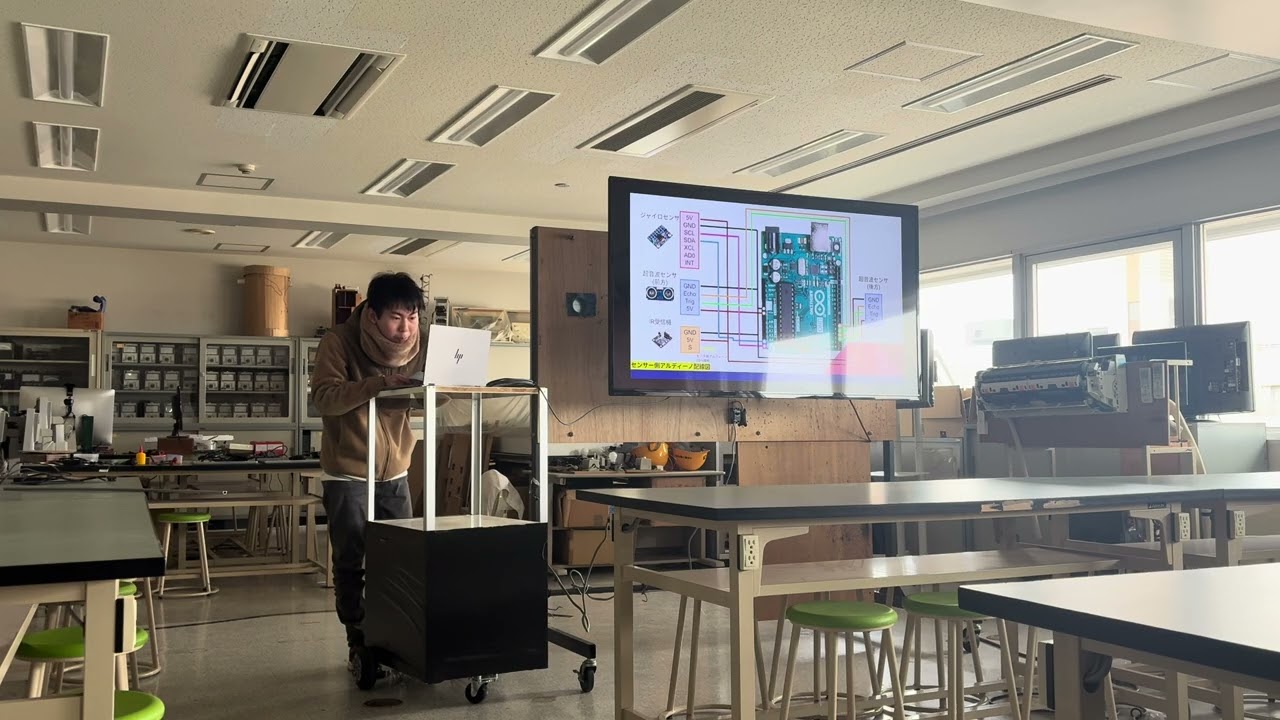 2026大阪電子専門学校ロボットコース製作発表