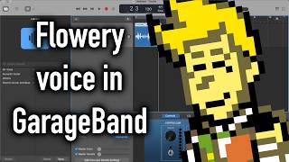 Flowery voice effect in GarageBand