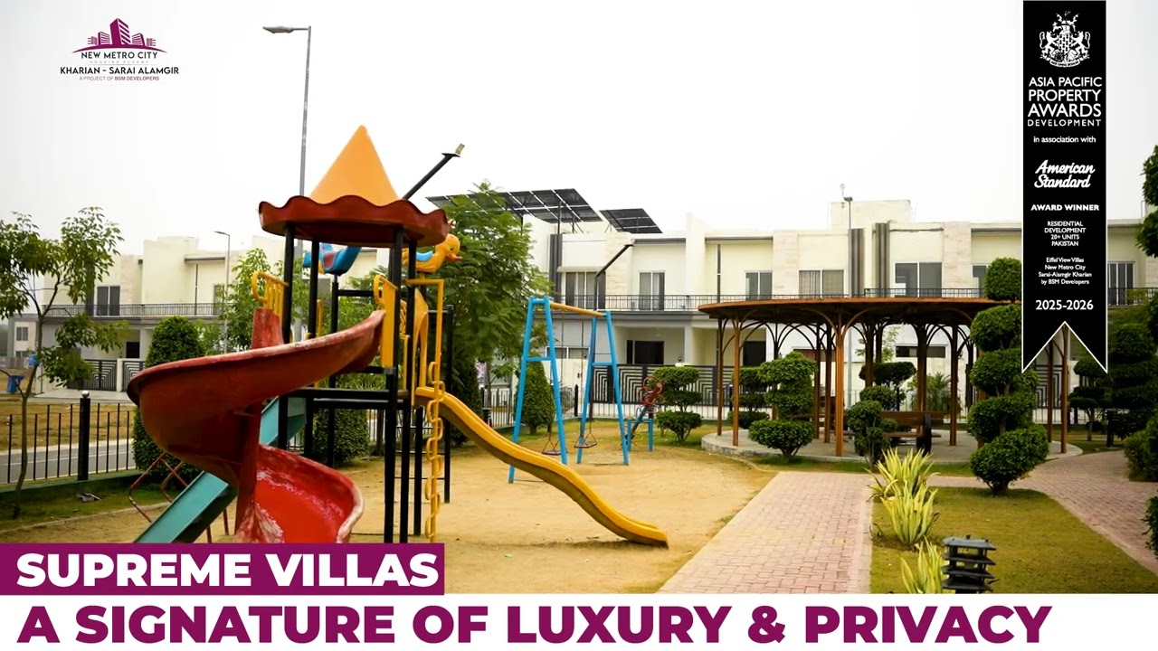 Supreme Villas New Metro City Kharian | Luxury Villas Tour | Payment Plan & Location