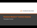 Contract Express - Template access