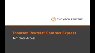 Contract Express - Template access