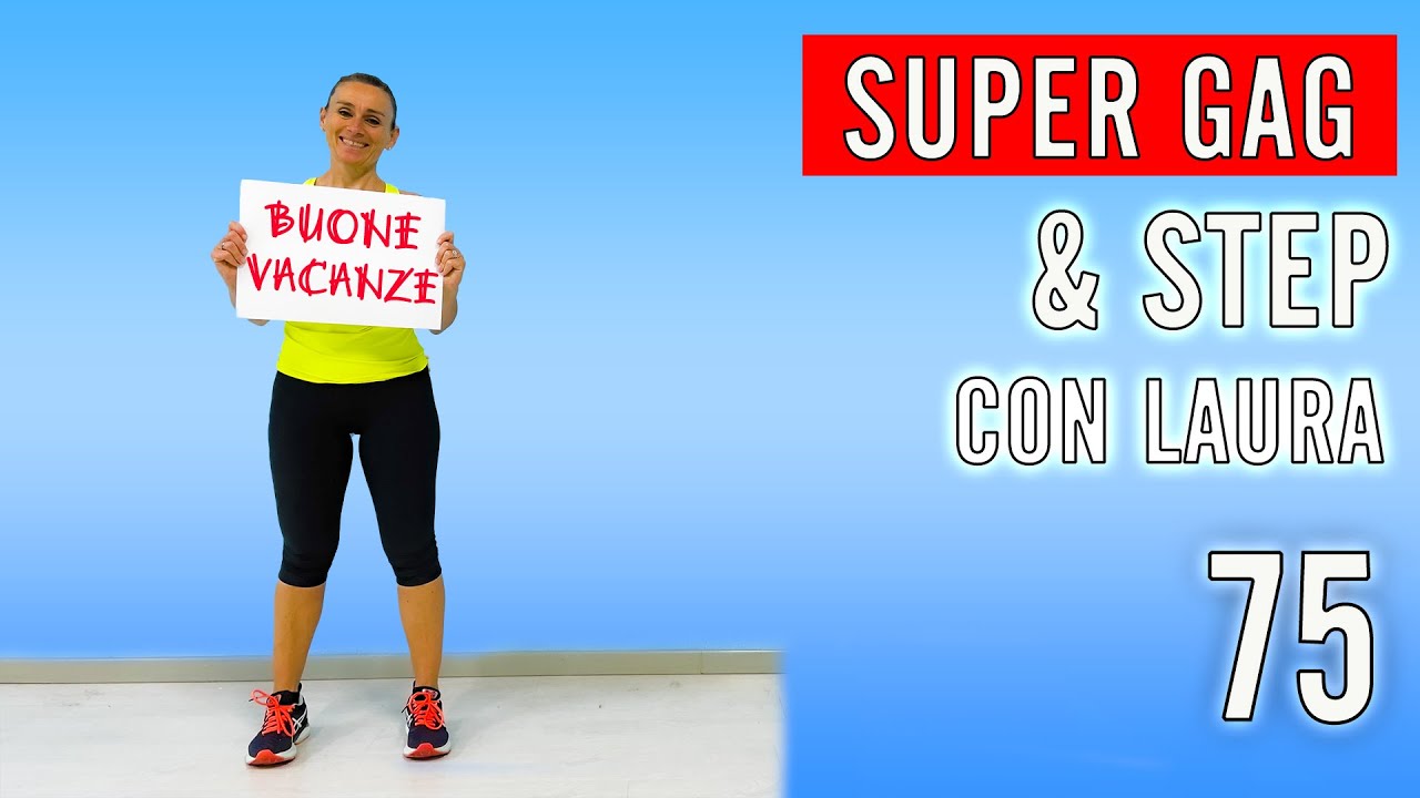 SUPER GAG & STEP  Fitness Musicale con Laura 75