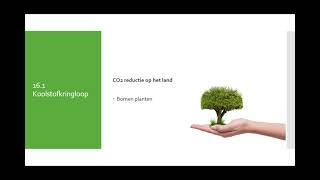 16.1 De Koolstofkringloop