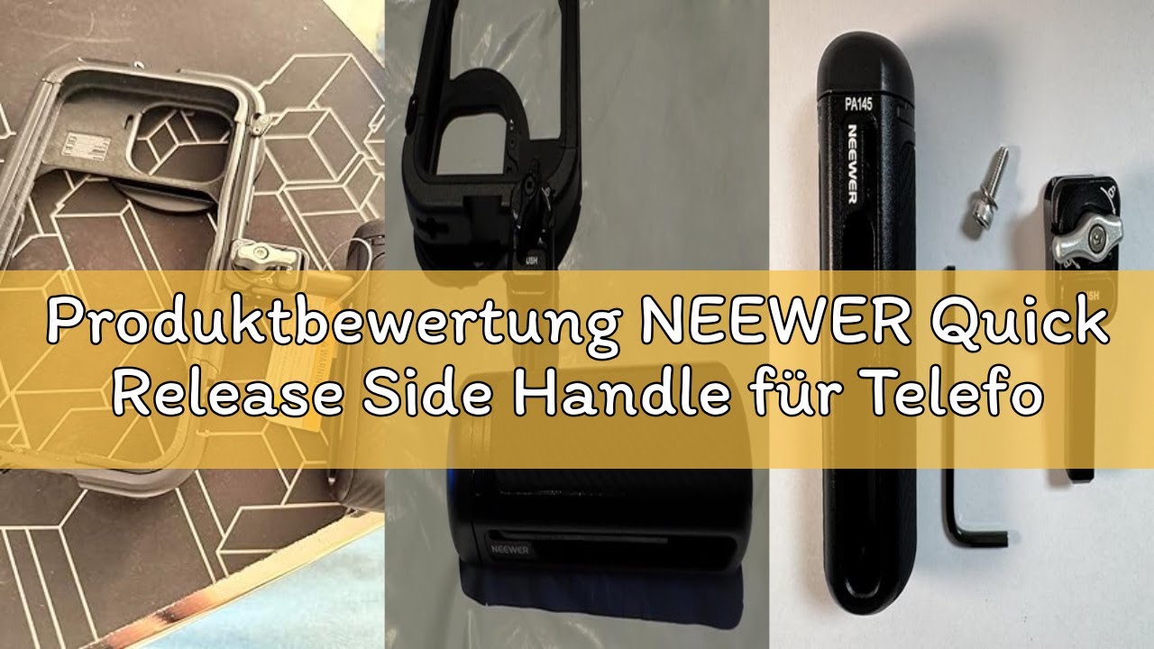 Produktbewertung NEEWER Quick Release Side Handle für Telefonkäfig PA073 PA074 für iPhone 16 Pro/16