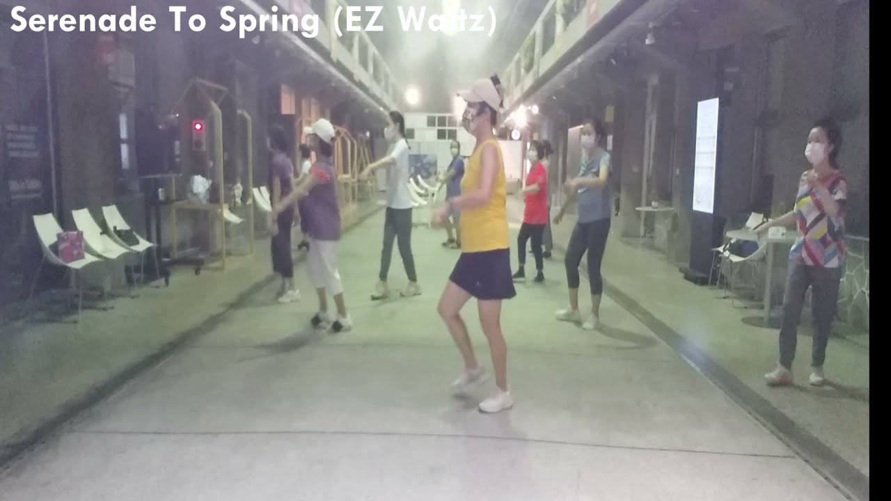 Serenade To Spring EZ Waltz Beginner Line Dance