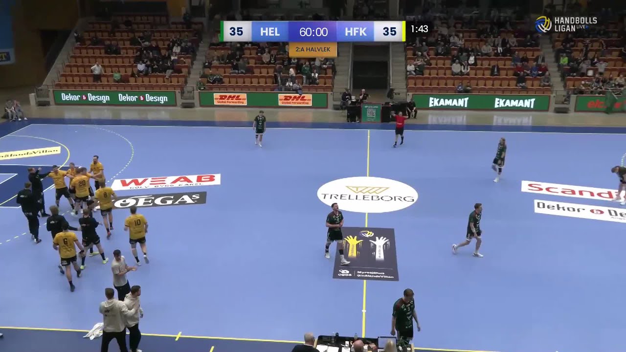 OV Helsingborg HK vs. HF Karlskrona - Game Highlights