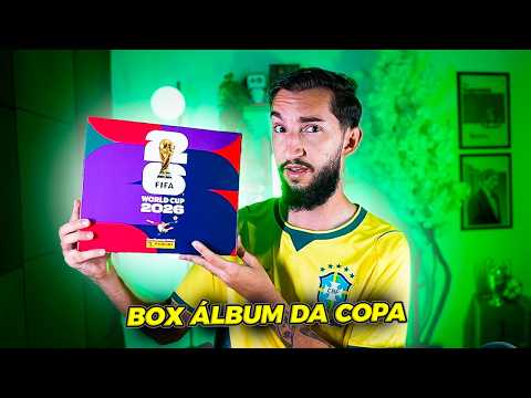 UNBOXING box ÁLBUM Copa do Mundo 2026