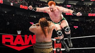 Sheamus Delivers A Banger Against Ivar Raw Highlights April 15 2024