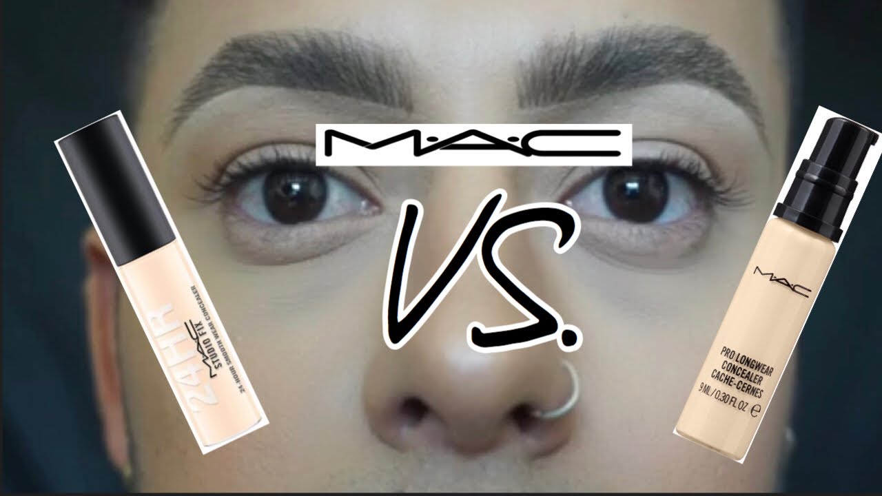 Prolong Wear Concealer VS. Studio Fix Concealer MAC Cosmetics Review/Comparison YouTube