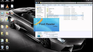 How to Install Foxit Reader and Save Data to PDF.avi