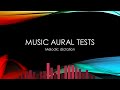 April 2023 aural test (melodic dictation)
