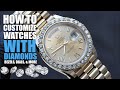 How To Customize Watches With Diamonds (Bezels, Dials, Icing Out, & More) Rolex, Audemars Piguet