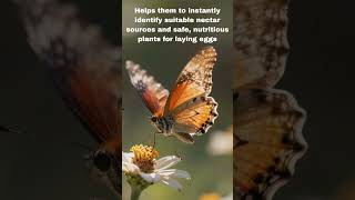 Why Butterflies Dance on Their Food 🦋 #butterfly #taste #insects #science