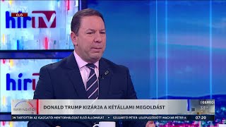 Napindító – Donald Trump: Ez egy új Közel-Kelet történelmi hajnala - HírTV