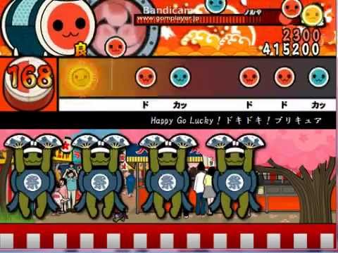 【太鼓さん次郎】Happy Go Lucky！ドキドキ！プリキュア　※創作譜面