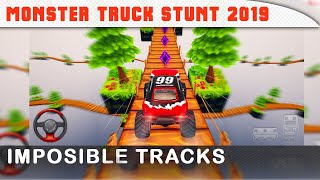 Monster Truck Stunt 2019: Impossible Tracks Master "Official Game-Play" screenshot 1