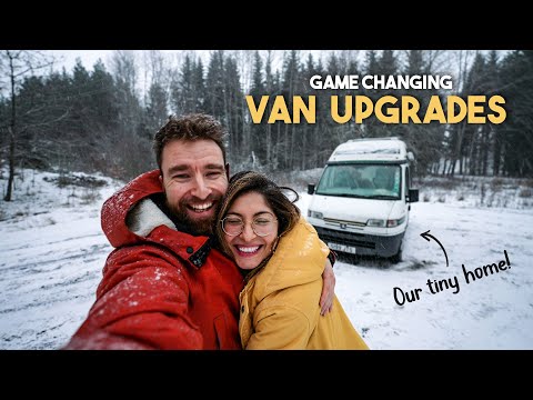 Our Van Upgrades After 2 years of Van Life | Modernising our Tiny Old Camper | VAN TOUR