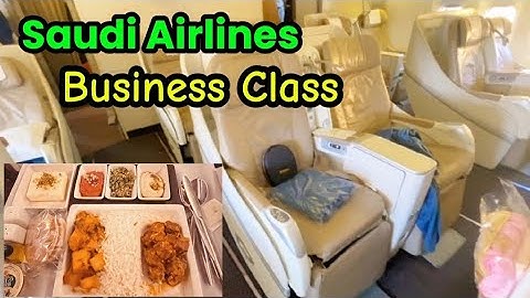 Saudi Airline Business Class Jeddah to Lahore#005