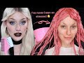 Dyeing my hair PASTEL PINK 🐷 This was so stressful! 😮‍💨