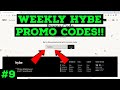 Weekly Hybe Promo Code #9!!