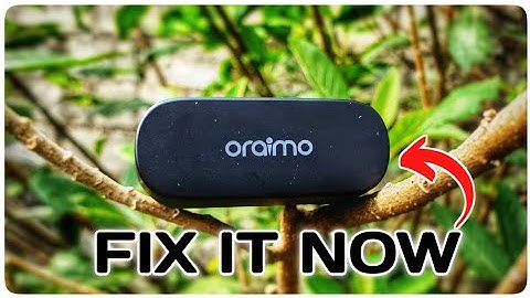 Reset Oraimo Rock Stereo Earbuds In 3 Mins