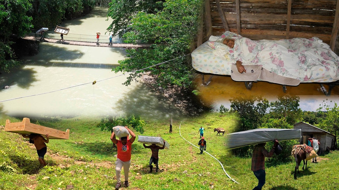 Isabel Vive Sola en el campo Vamos a llevarle esta Ayuda, La vida del campo