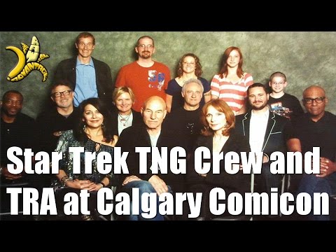 Star Trek TNG meets TRA at Calgary Comicon