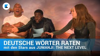 Deutsche Wörter raten mit den Stars aus JUMANJI - Dwayne Johnson und Kevin Hart screenshot 1