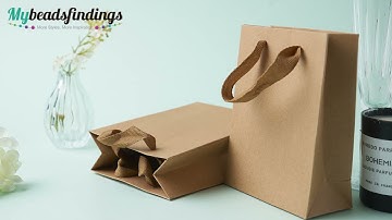 Rectangle Kraft Paper Bags | Gift Bags | Shopping Bags | Brown Paper Bags