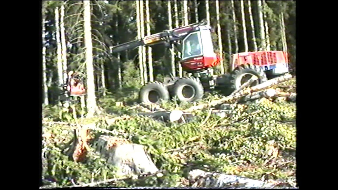 Valmet 921 harvester and Valmet 860 forwarder