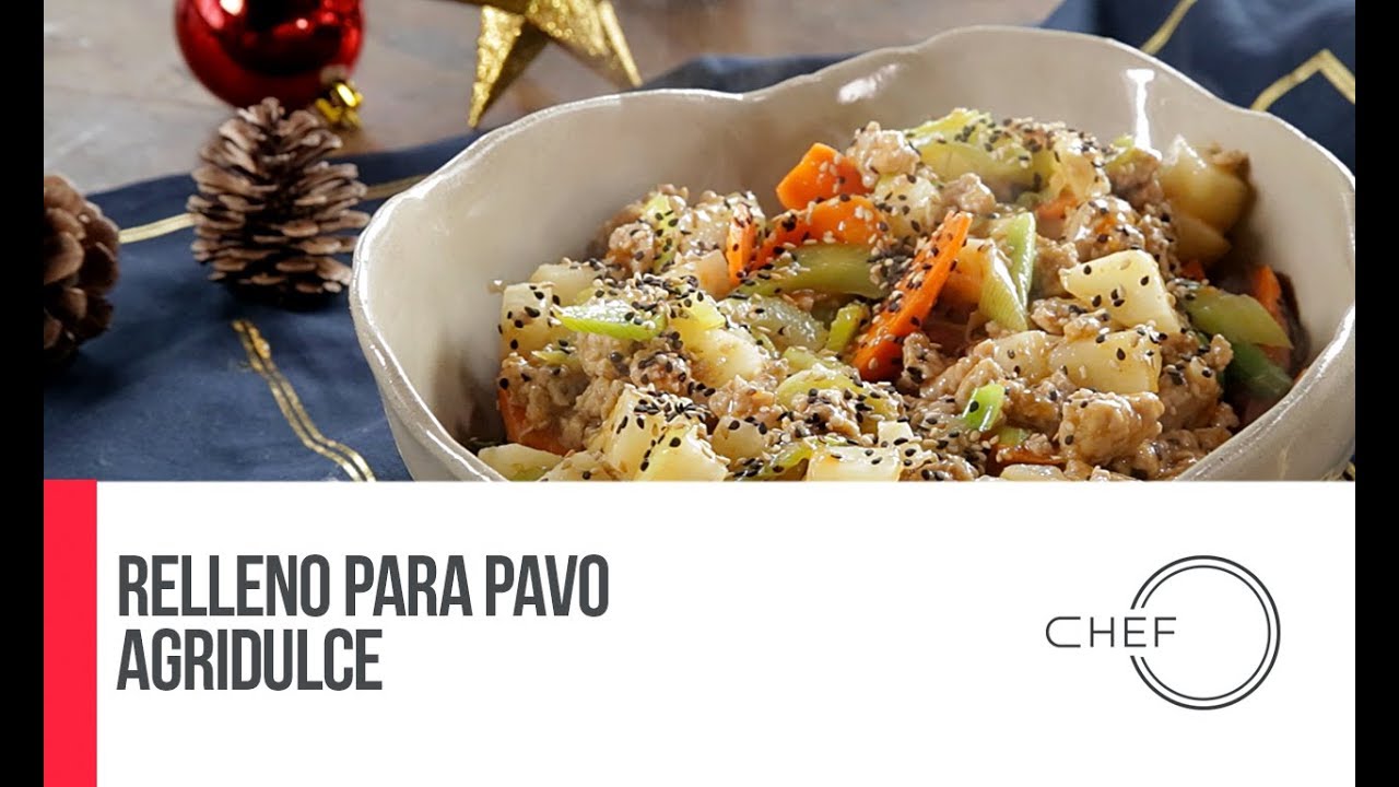 Relleno Agridulce para Pavo recipe for dinner party for 6