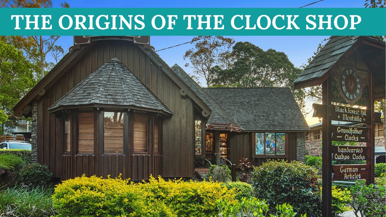 The Origins of the Clock Shop Montville YouTube