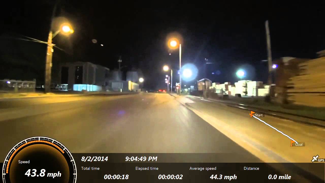 Road-Quest.com - Sony AS30 - Low light test - Hwy 509 & Tacoma City Lights 720P