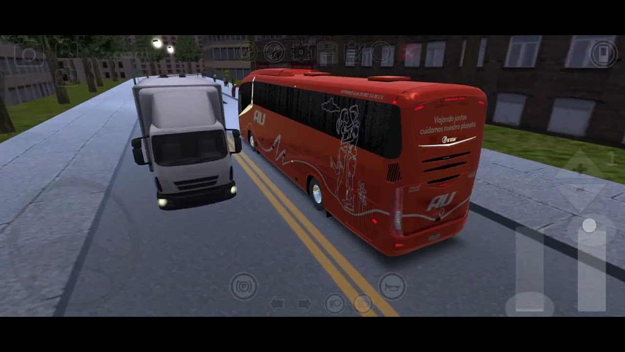 Trabajando para autobuses Unidos 