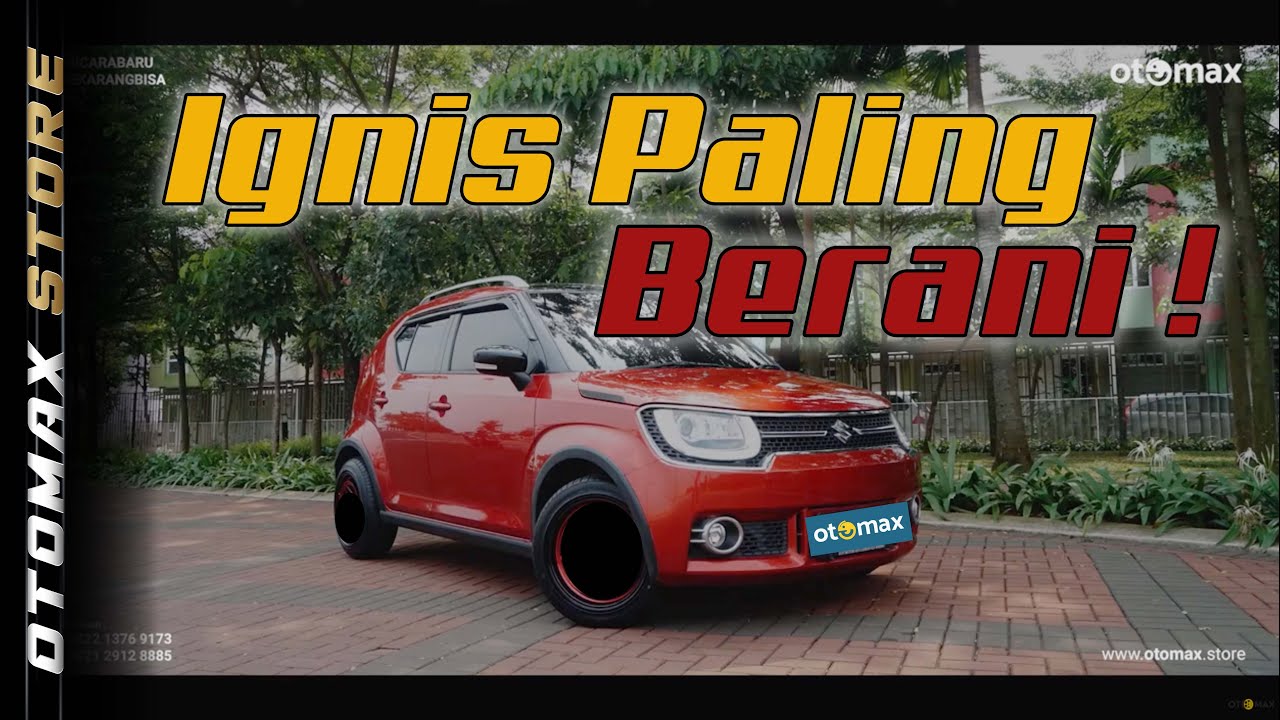 Modifikasi Mobil  Suzuki  Ignis  Mengunakan Velg Mobil  Zen 