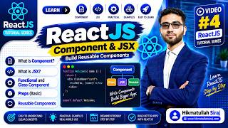 ReactJS Component JSX Tutorial in Pashto