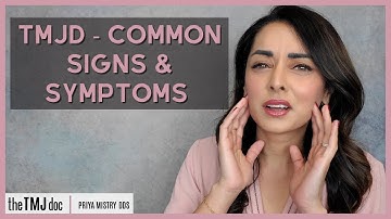 TMJD  - Common Signs and Symptoms - Priya Mistry, DDS (the TMJ doc) #tmjd #tmd #headaches
