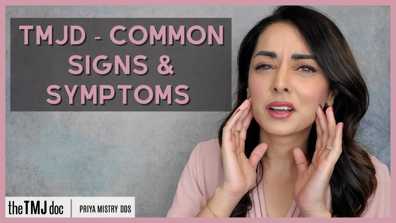 TMJD - Общие признаки и симптомы - Priya Mistry, DDS (TMJ DOC) #TMJD #TMD #Headaches