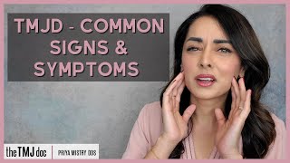 TMJD - Общие признаки и симптомы - Priya Mistry, DDS (TMJ DOC) #TMJD #TMD #Headaches