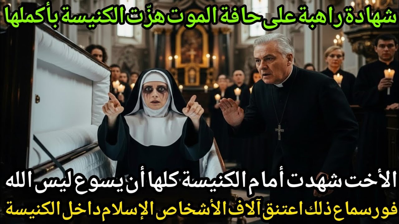 شهادة راهبة على حافة الموت، جعلت كنيسة تقترب جماعيا من الإسلام