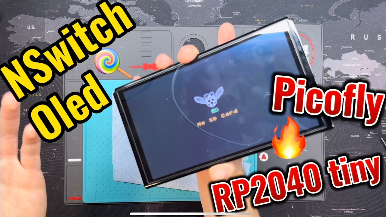 Nintendo Switch Oled RP2040 tiny Umbau Mod Picofly Hwfly SX CFW ...