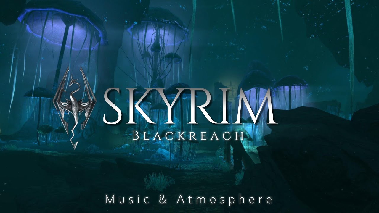 SKYRIM - Blackreach | Relaxing Music Atmosphere
