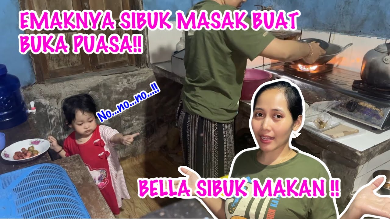 BEGINI REPOTNYA KALAU MASAK BARENG TODDLER‼️